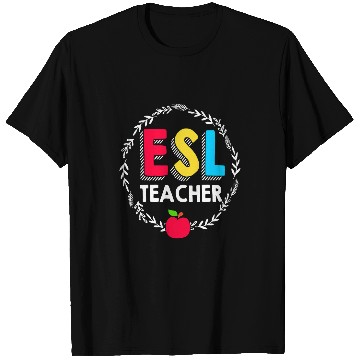 Discover English Second Language Teacher Team ESL T-Shirts