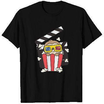 Discover Sloth Pet Popcorn Funny Sloths Cinema Evening T-Shirts