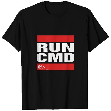 Discover Run CMD Computer Programming Coder Tech Geeky T-Shirts