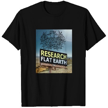 Discover Penguin Pet Research Flat Earth IPS Penguin Billboard T-Shirts