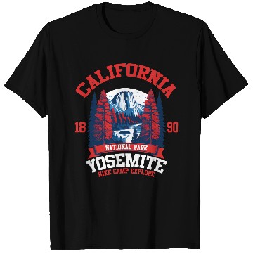 Discover Yosemite National Park californias nature T-Shirts