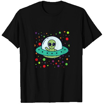 Discover Alien Spotted Spotty Dot Colored Spot Dotted T-Shirts