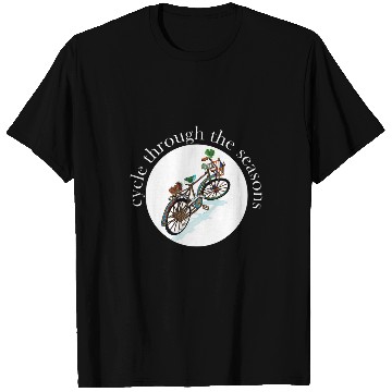 Discover Cycle Through The Seasons T-Shirts