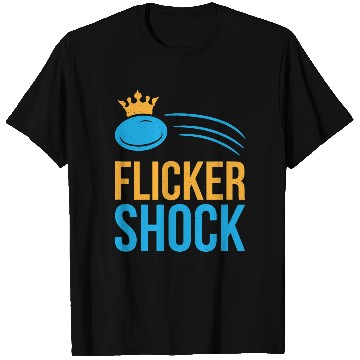 Discover Retro Folf DisGolf Ultimate Frisbee Flicker Shock T-Shirts