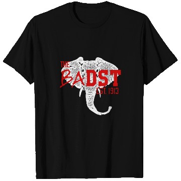 Discover GGT Large Elephant BaDST 1913 Oop 80s Music T-Shirts
