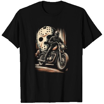 Discover Retro Riders Revenge 80s Slasher Bike T-Shirts