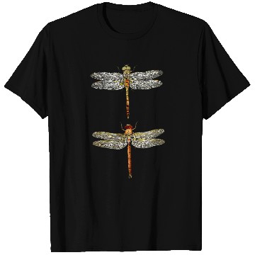 Discover Dragonfly Insects Dragonfly Lover retro dragonfly scientific T-Shirts