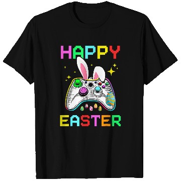 Discover Video Game Easter Bunny Gaming Controller Gamer Boys Girls T 2 T-Shirts