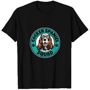Discover Cocker Spaniel Squad I Dog Lover I Cocker Spaniel T-Shirts