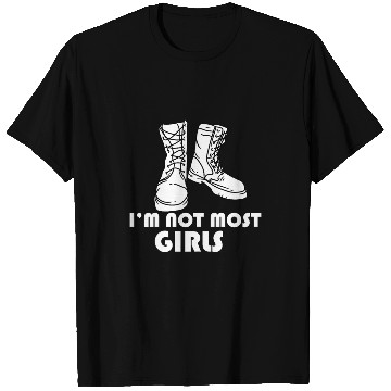 Discover Womens Im Not mosts Girls Military Police T-Shirts