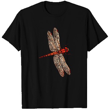 Discover Cute dragonfly wings antique dragonfly illustration 25 T-Shirts