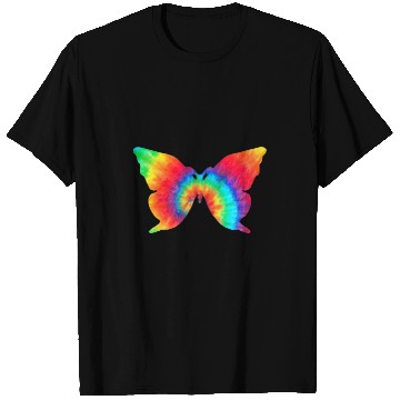 Discover Colourful batik butterfly T-Shirts