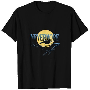 Discover Lacrosse Gift Annie Lang Nevermore Raven T-Shirts