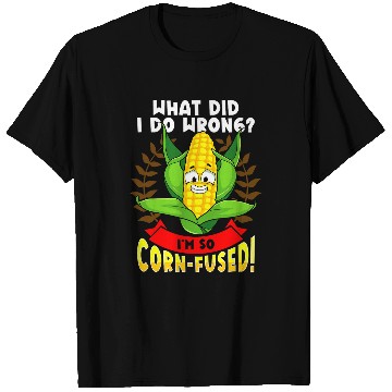 Discover Lacrosse Gift Corn Cob Design For Maize Food Lover 2Im So CornFused T-Shirts
