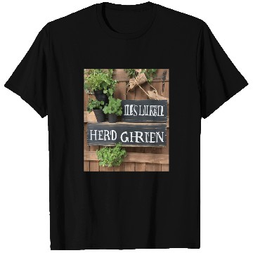 Discover Wooden Signs Herb Garden T-Shirts