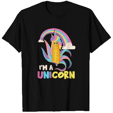 Discover Im A Unicorns Funny Maize Corn Cob Kids Farming Corn T-Shirts