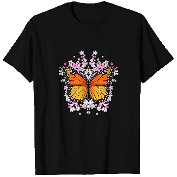 Discover Floral Butterfly Monarch Insects Lepidopterist T-Shirts