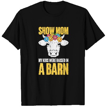 Discover Backprint Cow Cow Showing Livestock Show T-Shirts