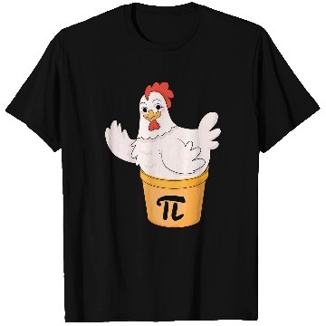 Discover Chicken Pot Pie Funny Math Pi Day Funny Cute Food Lovers T-Shirts