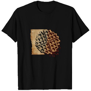 Discover Artsy Waffle Design Food Hobby Chef Gourmet T-Shirts