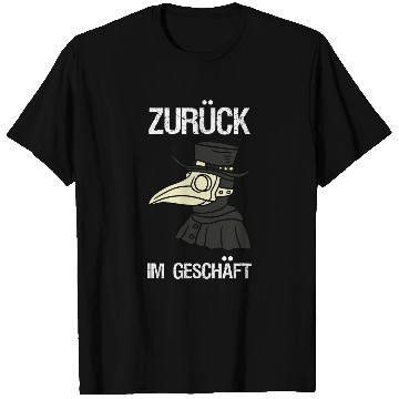 Discover Back in Shop Plague Doctor Steampunk Gothic T-Shirts