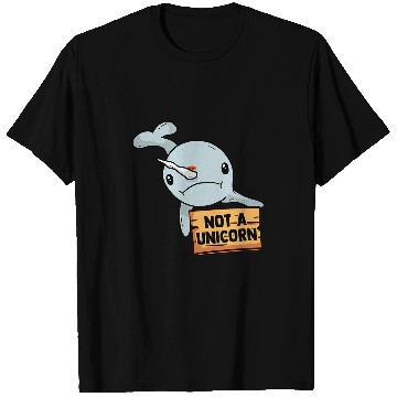Discover Grumpy Narwhal Hilarious Saying For Unicorns Squishy Lover T-Shirts