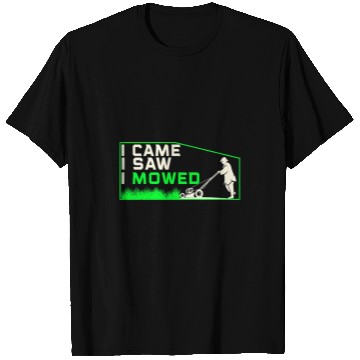 Discover Funny Lawn Mowing Janitor Humor Landscaper T-Shirts