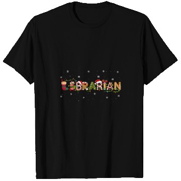 Discover Reading Book Merry Christmas Tree Love Reading Books Librarian Reader T-Shirts