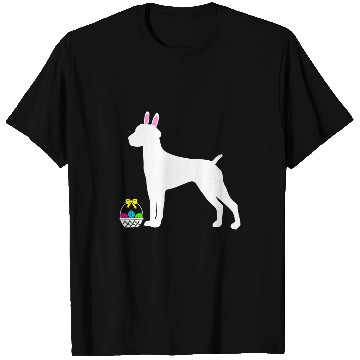 Discover German Shorthaired Pointer Easter Bunny Dog Silhouette T-Shirts