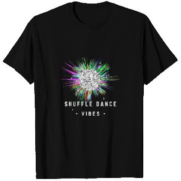 Discover Disco Ball 80s and 90s Style Shuffle Dance Vibes T-Shirts