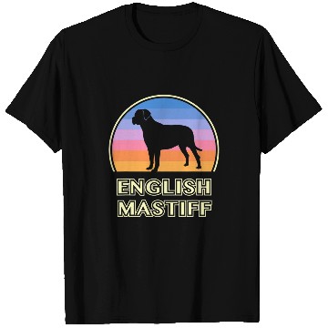 Discover English Mastiff vintages Sunset Dog T-Shirts