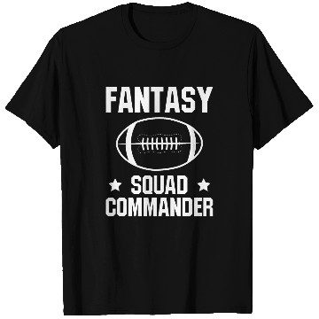Discover Fantasy Squad Commander Fantasy Football Draft 1 T-Shirts