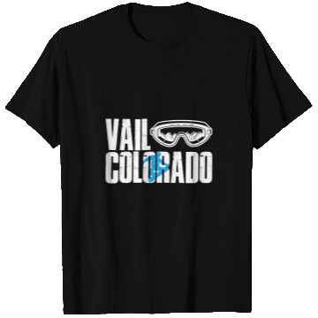 Discover Skiing Ski Vail Colorado Snowboarding Mountain Snowboard Snowboarder T-Shirts