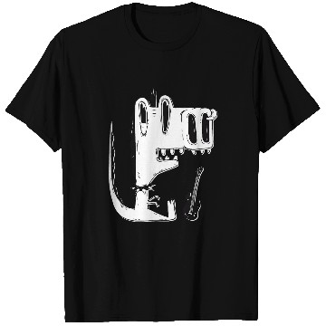 Discover Hip Hop Emo Alternative Classic Rock Music TRexs Cant Guitar T-Shirts