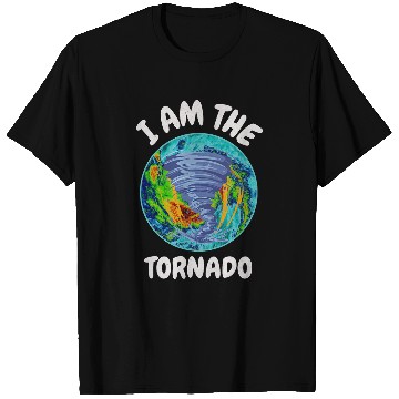 Discover I am the Tornado Twister Meteorologist Apparel T-Shirts