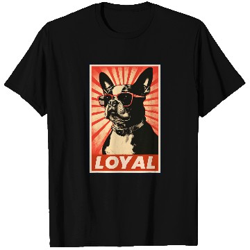 Discover Boston Terrier Loyal Dog vintages Pet Mom Dad T-Shirts