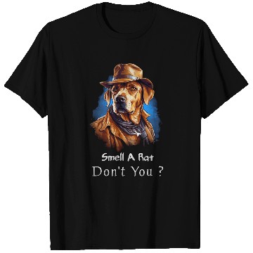 Discover Fantasy Hungarian Vizsla Dog Detective T-Shirts