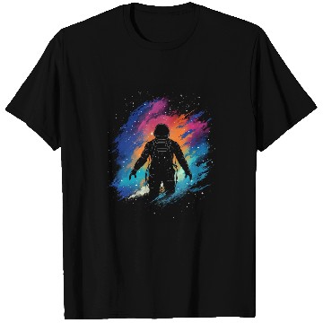 Discover Astronaut Floating in Space Spaceman Galaxy Cosmos Astronomy 21 T-Shirts