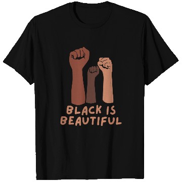 Discover Black Is Beautiful Cute Black History Month T-Shirts