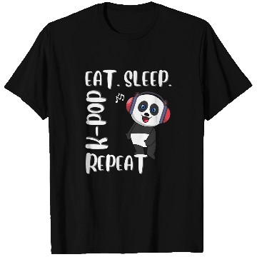 Discover Eat  Sleep  K Pop  Repeat  Korean Music T-Shirts