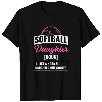 Discover Daughter Description Meaning Softball 1 T-Shirts