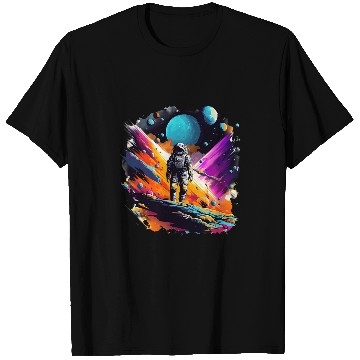Discover Astronaut Exploring the Vastness of Space T-Shirts