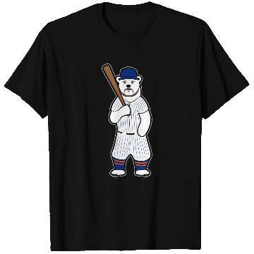 Discover Baseball Polar Bear Pete T-Shirts