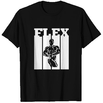 Discover Gym Flex Workout Muscle Weightlifting T-Shirts