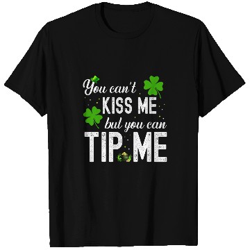 Discover Funny St Patricks Day Waitress Bartender Waiter Tips 22 T-Shirts
