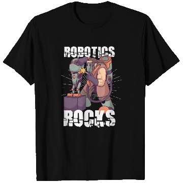 Discover Robotics Machine Learning Robot Robotics Engineering 25 T-Shirts