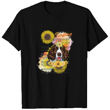 Discover Eglish Springer Spaniel You Are My Sunshine T-Shirts