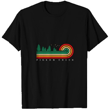 Discover Evergreen vintages Stripes Pigeon Creek Ohio T-Shirts
