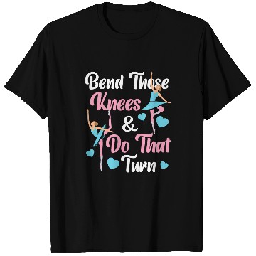 Discover Bending And Turning Ballet Design For Ballerina T-Shirts