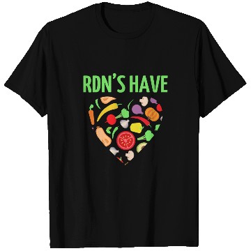 Discover Registered Dietitian Nutritionists 2RDN Squad Health Care T-Shirts